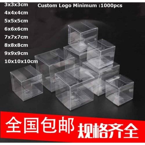 1lot=10pcs Wholesale NewClear PVC Box Packing Wedding/Christmas Favor Chocolate Candy Apple Gift Event Transparent Box/Case