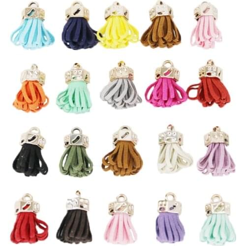 25mm Vintage Leather Tassels/jewelry accessories/jewelry findings/earrings accessories wholesale