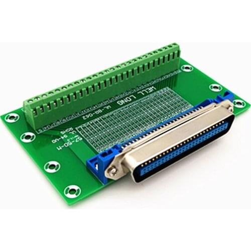 57 Series 50-Pin 0.085" Male Header Connector Breakout Board