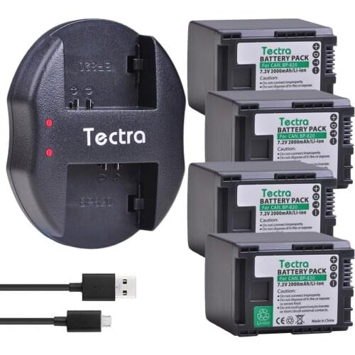 2900mAh BP 820 BP-820 Batteries for Canon VIXIA GX10 XF400 XF405 HFG20 HFG30 HFG40 HFM41 HFM400 HFS21 HFS30+USB Charger