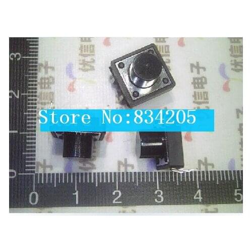 Free shipping 12*12*8.5mm push button switch / light touch switch