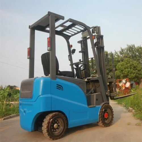2021 Large Capacity Stacker Trucks 1.5Ton Hydraulic Electric Forklift Four Wheels