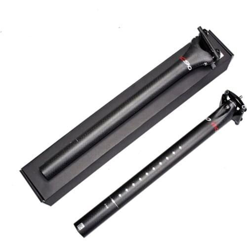 Carbon saddle racing bike carbon bicycle saddle support 27,2 / 30,8 / 31,6 * 350- 400mm MTB bicycle parts Free shipping