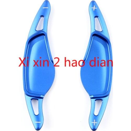 For BMW New 3/5/7 Series X4 X5 X3 Steering wheel shift paddles with extended aluminum alloy interior modification 2pcs