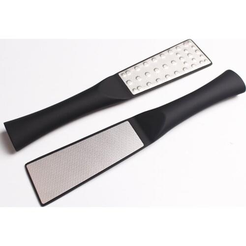 Gold Double Side Foot Rasp File Hard Dead Skin Callus Remover Black Pedicure Rasp Professional Pedicure Feet Files Care Tools