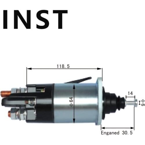 ELECTROMAGNETIC SWTICH SOLENOID FOR 12V 10511408 10511807 66-155 10511408 10511807 10518851 10537417 SNLS1773 SNLS1773A