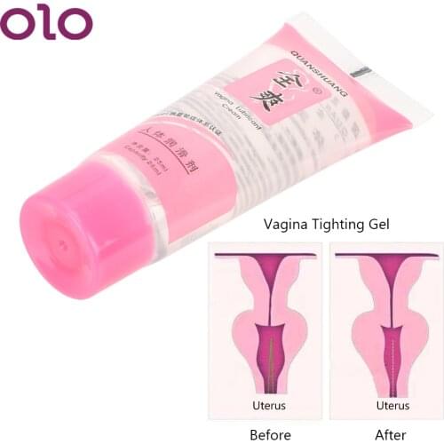 OLO Vagina Tighten Gel Lubricant Anesthesia Anti-Pain Professional Sex Lubricant 25ML Adult Lubricating Gel Sex Products