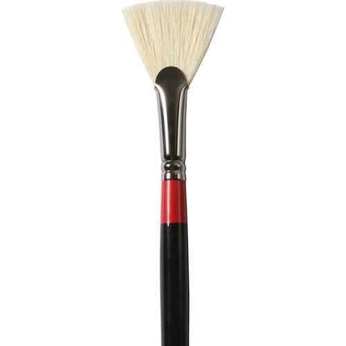 Daler Rowney Georgian Short-Handled Fan Brush No 6 Art paint brush painting canvas acrylic team number