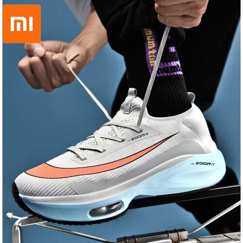 Xiaomi Sneakers Breathable Comfortable Mens Running Shoes Zoom Tempo Next Flyease Black Electric Green Trainers Sport Sneakers