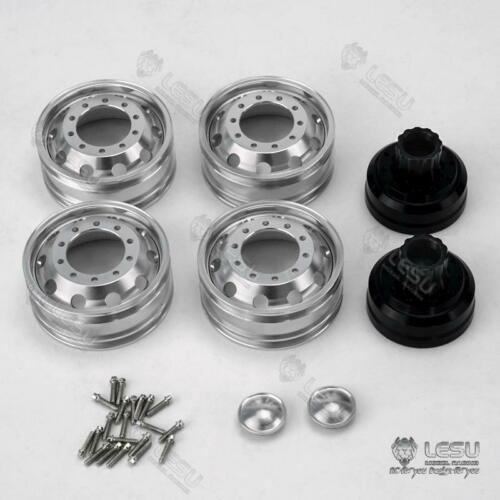 LESU Metal Rear Wheel Hub W-2052 For 1/14 DIY TAMIYA VOL Tractor Truck Model Car TH15863-SMT5