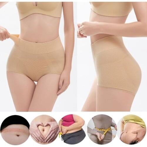 High Waist Lingerie Women Underpants Cotton Briefs Shaper Tights 3D Hips Lift Up Body Shaping Hips Calcinha Feminina New