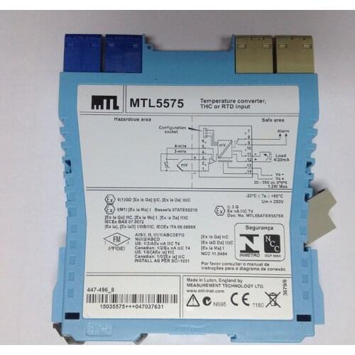 NEW&ORIGINAL MTL5575 MTL MTL5575 MEASUREMENT TECHNOLOGY LTD MTL5575 *Please contact us for real photo,100% real stock