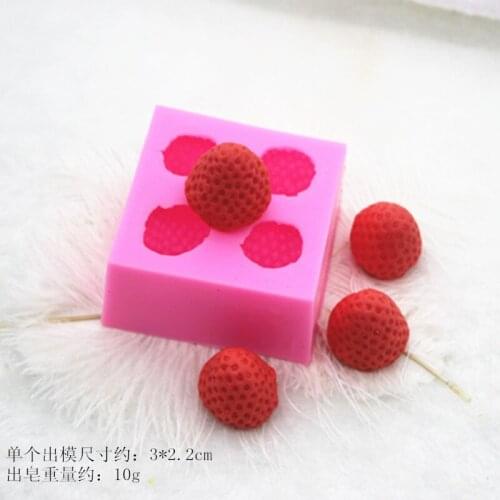 Wholesale/retail,free shipping, P613 Stereo Strawberry chocolate mould Cake Decorating mold baking tool
