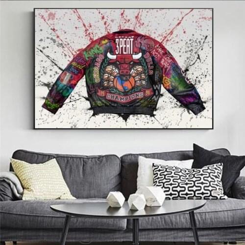 Artwork Poster Peat Graffiti Jacket Art Canvas Print Modern Painting Living Room Home Decoration Wall Painting