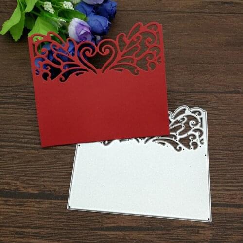 Hollow lacework frames flower Metal Dies Scrapbooking Metal Cutting Dies Craft Stamps die Cut Embossing Card Make Stencil Frame