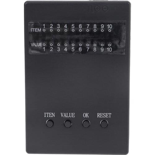 RC Car Program Card Electronic Speed Controller Programmer for RC Car 25A-120A Brushless ESC