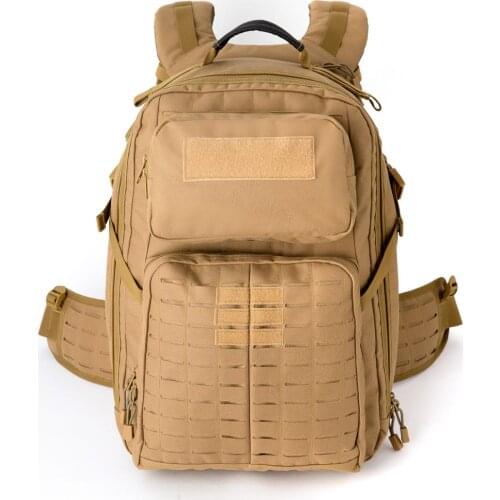 Akmax MOLLE Military Backpack 48 Hours Adventure Tactical Pack Army Men 40L Survival Combat Field Rucksack For Camping Hiking