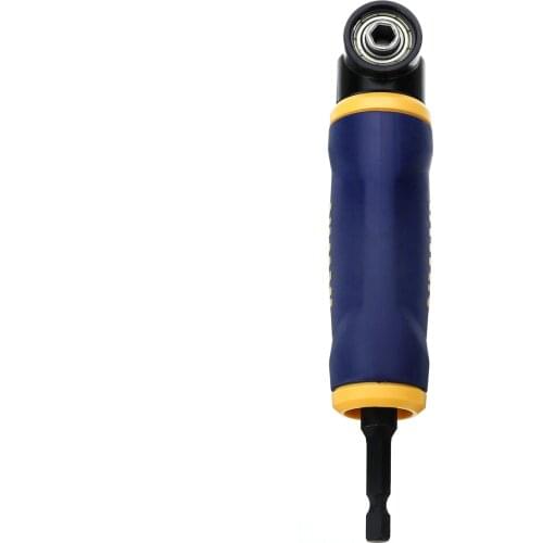 New Electric Drill Right Angle Extension Shank Hex Drill Bit Socket Holder Extension Shank 90 Degree Bending For Impact Driver