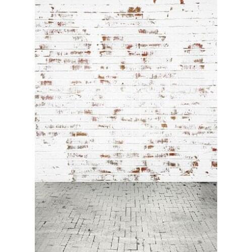 VinylBDS 200Cm*150Cm Backgrounds Whitewashed Brick Walls Of The Old Photography Backdrops Photo Lk 1419