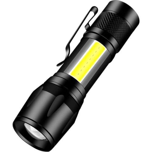 Waterproof Torch Emergency Light Home Zoomable Flashlight Rechargeable Most Powerful Bright Flashlight Lampe Torche Home Eg50sd