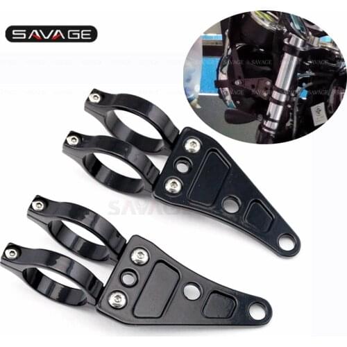 Clamp For 41mm Fork Motorbike Headlight Mount Bracket Head Lamp Turn Signal Lights Clamp Holder Front Motorcycle Accessories