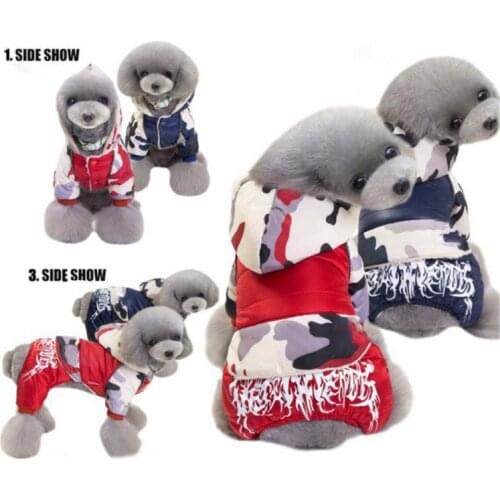 Winter Pet Dog Clothes Warm For Small Dogs Pets Puppy Costume French Bulldog Outfit Coat Waterproof Jacket Chihuahua Clothing