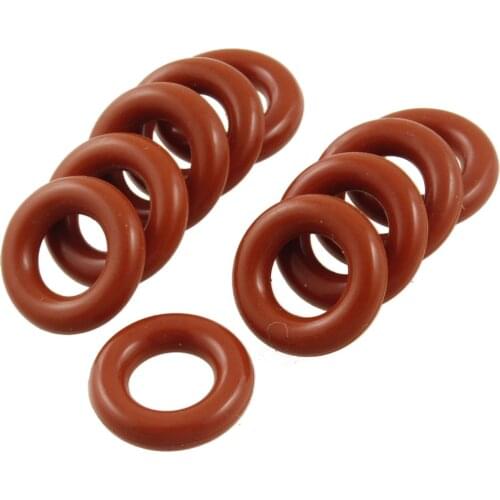 Uxcell Silicone O Ring Seal Sealing 7mm x 13mm x 3mm 10Pcs