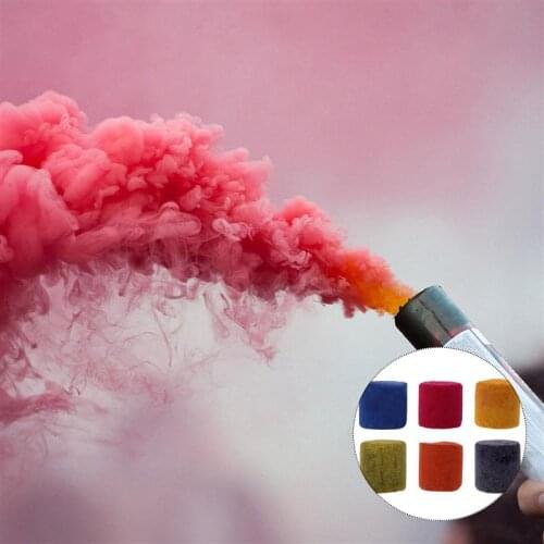 12pcs Creative Colorful Smoke Pills Smoke Cake Smoke Effect Photography Props