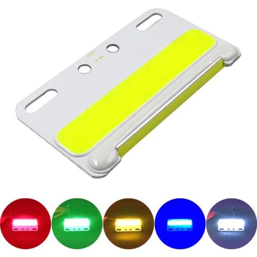 2pcs DC24V LED COB Light for Truck Side Lamp Warning Strobe Decor Lights 24V COB Blue Red White Orange Green Colors Trucks Bulbs