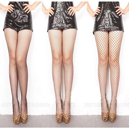4 Size 2015 New Women Tight Sexy Fishnet Stockings Net Pantyhose Ladies Mesh Lingerie For Female