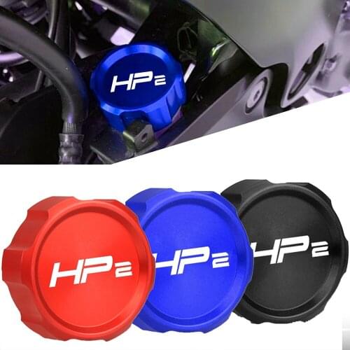 Motorcycle Accessories CNC HP2 Rear Fuel Brake Fluid Reservoir Cap Oil Cup Cover FOR BMW HP2 SPORT 2008 2009 2010 2011 2012 2013