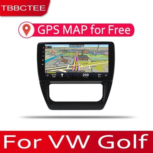 TBBCTEE Car Android System 1080P IPS LCD Screen For Volkswagen VW Golf Wagon 2011~2018 Car Radio Player GPS Navigation BT WiFi