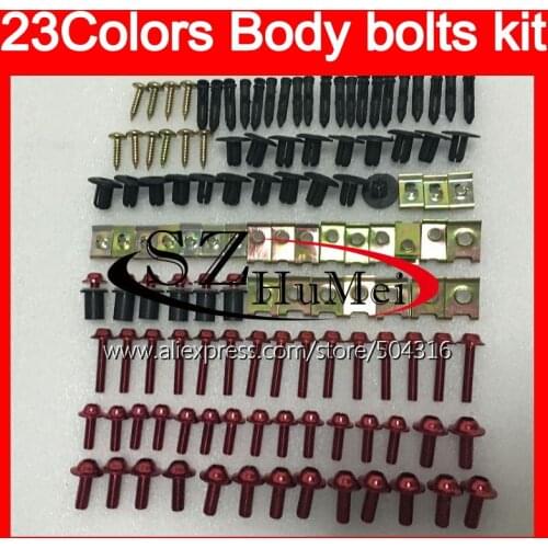 Fairing bolts full screw kit For SUZUKI GSX1250C GSX1250 C GSXC1250 11 12 13 2011 2012 2013 GSX 1250 Windscreen bolt screws Nuts
