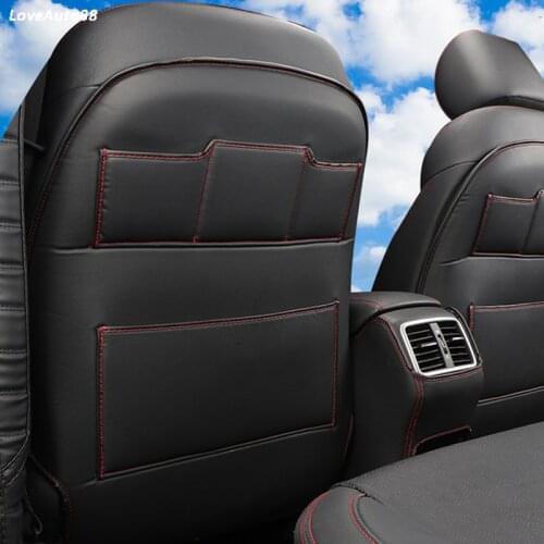 Car All Inclusive Rear Seat Anti-Kick Rear Seats Cover Back Armrest Protection Mat For Kia Sportage QL 2017 2018 2019 2020 2021