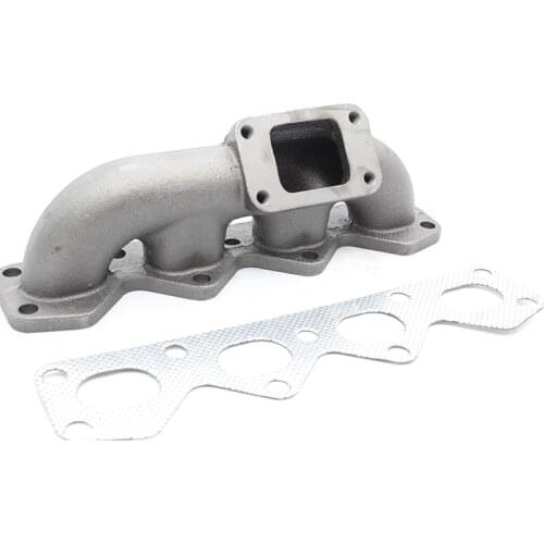 Cast Iron Turbo Manifold Header Fit For Mazda Miat@ 1990-1993 NA B6-ZE 1.6L T3/T4 Cast Iron Turbo Manifold Header