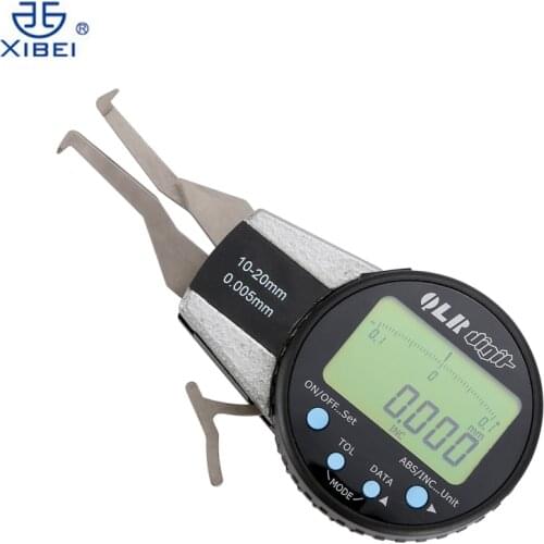 10-20mm/0.005mm Digimatic Digital Inside Caliper Electronic Gauge with Rotatable Dial Measuring Bore Groove Measuring Tools