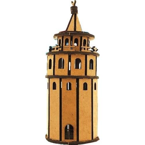 Alsa Galata Tower Wooden Model