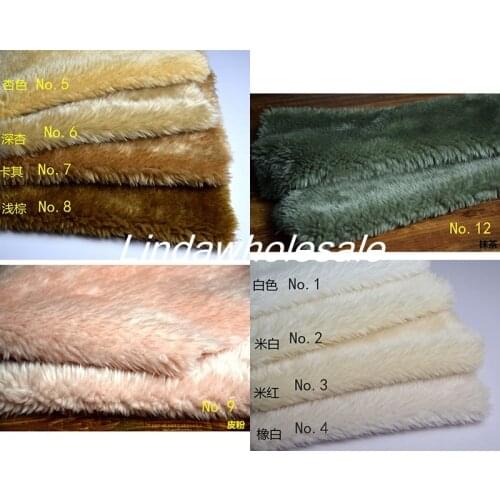 New Large velvet,faux fur fabric,felt coth,Clothing, shoes and hat materials,160cm*45cm/pcs