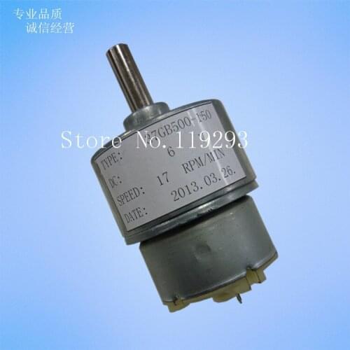 [JOY] 37MM geared motors RF-500 miniature electric gear motor toy cash registers display model --10PCS/LOT