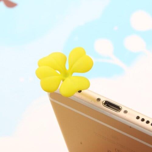 A31 South Korea creative stationery Clover diamond head neutral pen plus dust plug pen learning supplies student school supplies