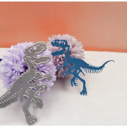 Dinosaur Metal Cutting Dies Scrapbooking Card Making Supplies Embossing Folder Clear Stamps and Dies Photo Album Stencils