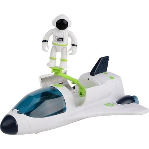 Model shuttle toy set Space Exploration Puzzle Aviation Model Toy Acousto Optic Space Toys Model Shuttle Rocket Toys