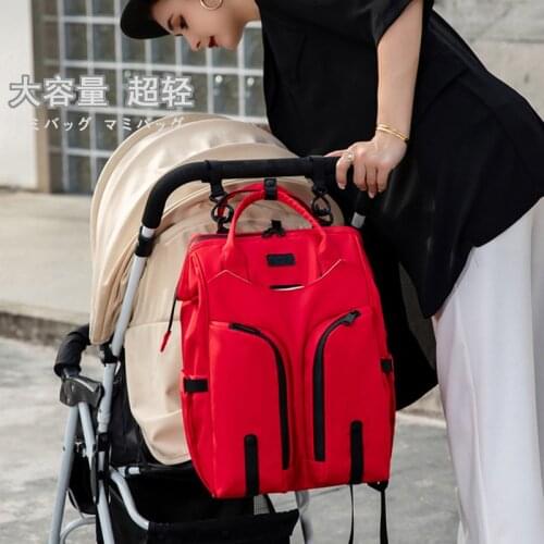 Fashion Diaper Bag Mummy Care Nappy Bag Waterproof Travel Stroller Organizer Bolso Para Carrito De Baby Essentials BK50MM