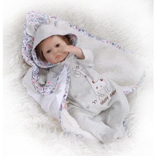40cm handmade silicone reborn baby dolll lifelike twins boy girl bebe reborn bonecas kids birthday gift toy boneca