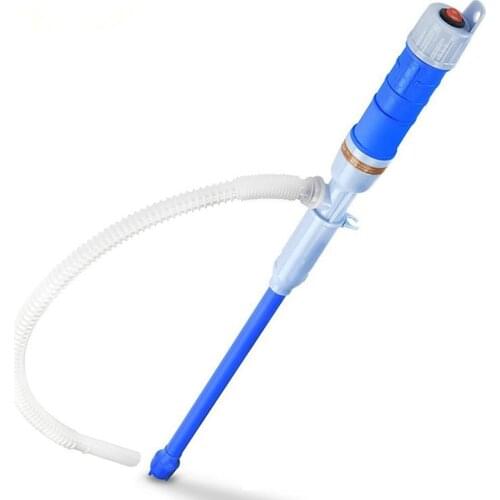 Portable Size Handheld Liquid Transfer Electric Siphon Pump Hand Gas Oil Water Fish Tank Battery Power Tools