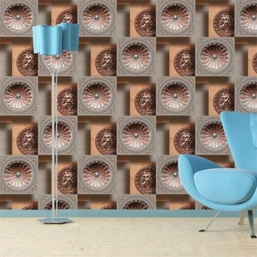 Beibehang Simple fashion shield wallpaper wallpaper living room clothing store beauty salon restaurant KTV barber shop wall