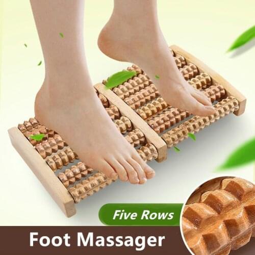 Foot Massage Roller Wood Foot Massager Foot Spa Body Massager Bath Foot Detox Ems Foot Massager Roller Circulator Pressotherapy