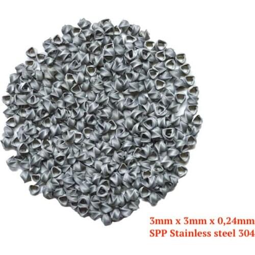 500g Spiral Prismatic Packing, Stainless Steel 304 , SSP , Packing for pipe, High Quality Packing for Distillation