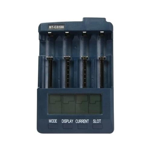 Opus BT-C3100 V2.2 Smart Universal LCD LI-ion NiCd NiMh AA AAA 10440 14500 16340 17335 17500 18490 17670 18650 Battery Charger