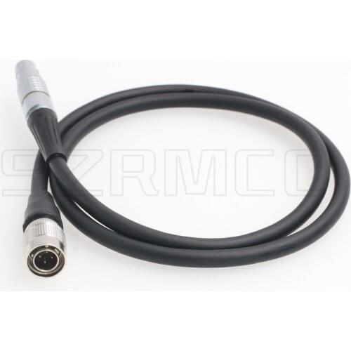0B 2 Pin Male to Hirose 4 pin Male Power Cable for Recorder Zoom F4 F8,Sound Devices 688 644 633